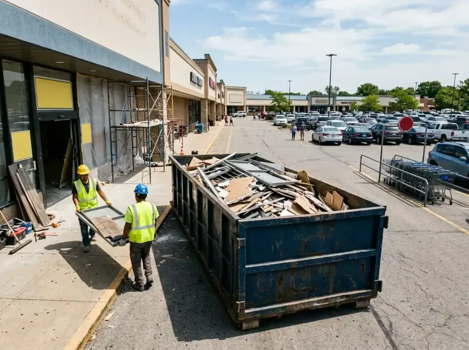 retail-store-renovation-debris-003 — frequently asked questions, Roll-off Dumpster Rentals in Burnettown, SC